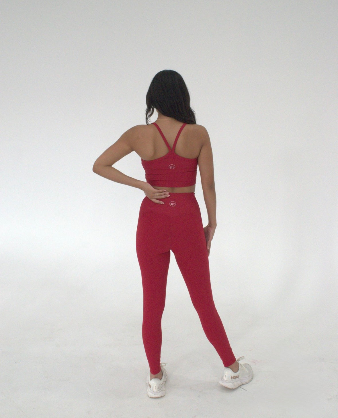 Claret legging