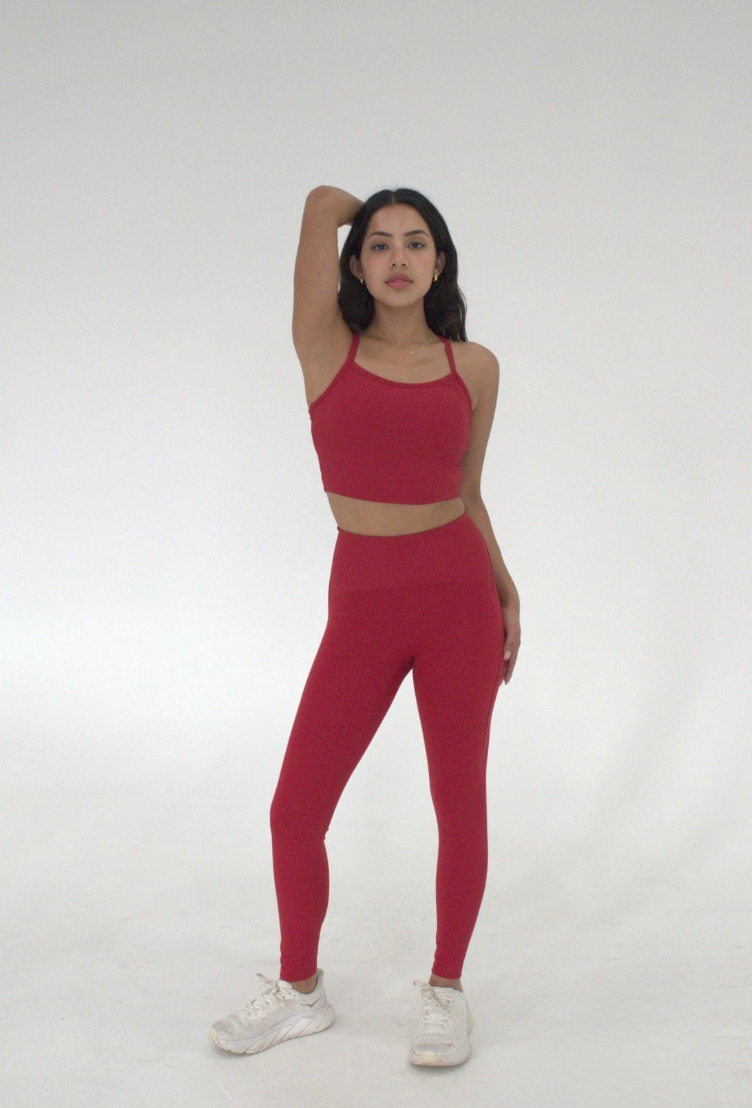 Claret legging